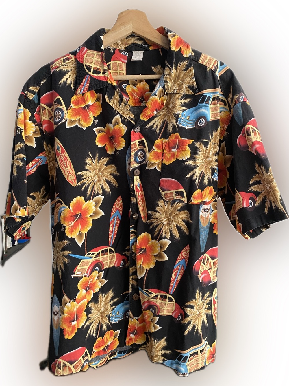 Vintage Andrade Honolulu Hawaiian Surf Collar Shirt